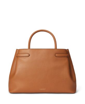 Leather Large Blaike Satchel Bag