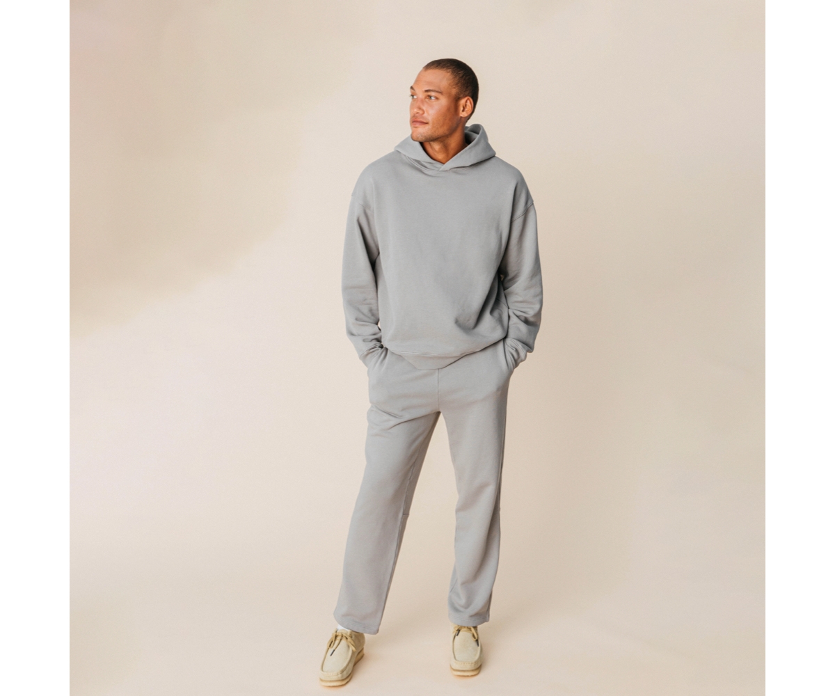 Ocio Big & Tall Men s Organic Cotton Teddy Oversized Hoodie - Plus and Special