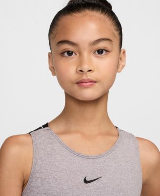 Nike Girls 7-16 Gymnastics Strappy Performance Back Leotard