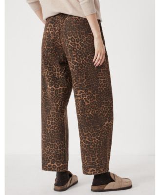 Women's Jack Barrel Leg Pull On Cotton Pants