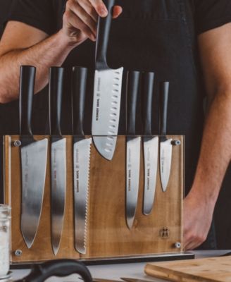 Carbon 6, 15-Pc. Knife Block Set