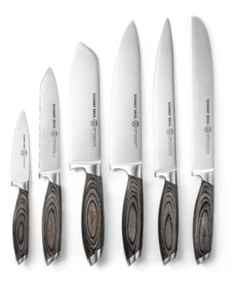 Bonded Ash 7-Pc. Knife Block Set