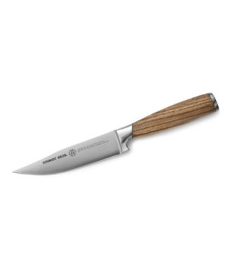 Zebra Wood 4-Pc. Steak Knife Set