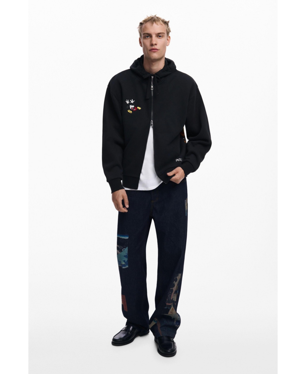 Desigual Men's Mickey Printed Sweatshirt
