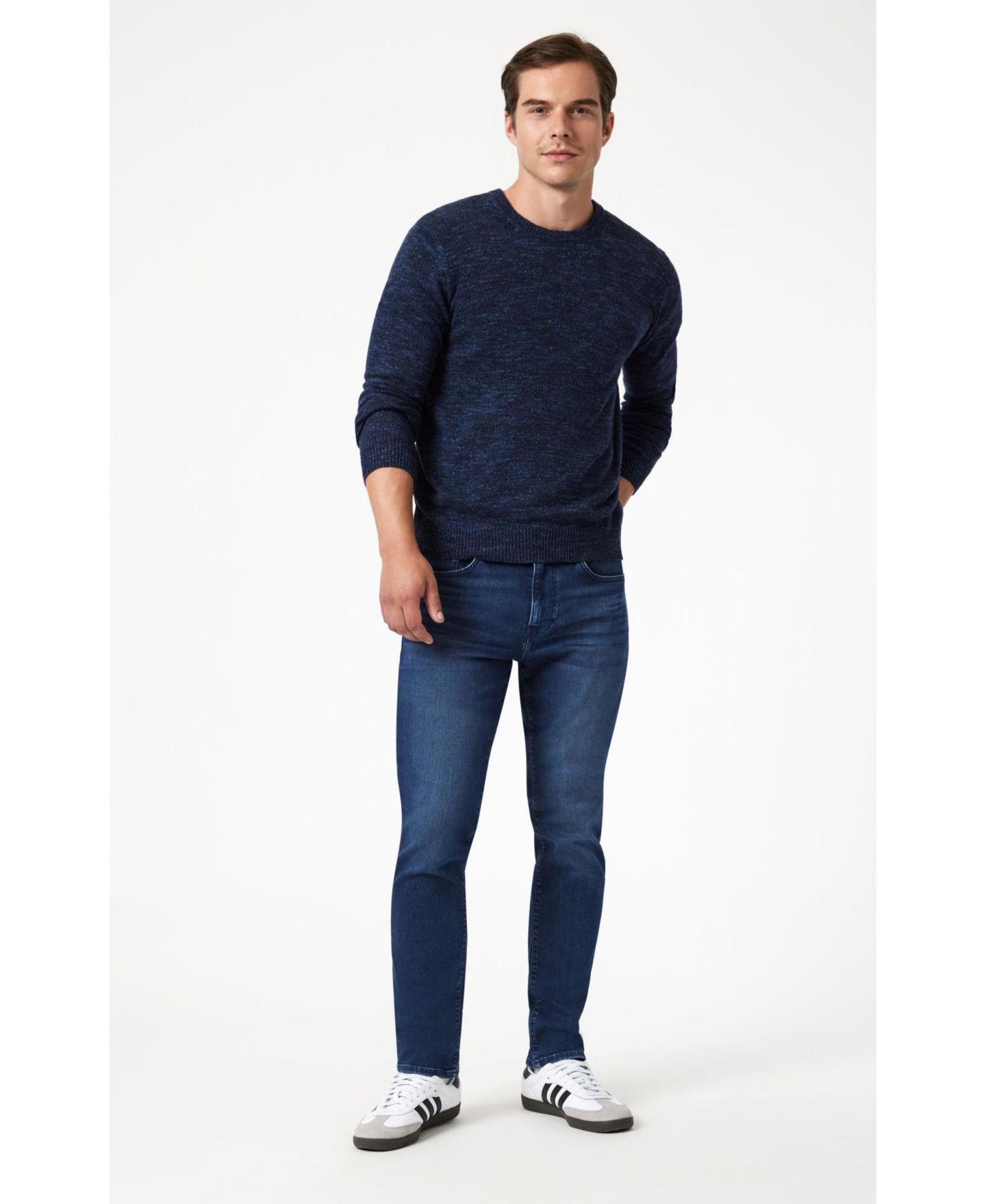 Мужские джинсы Mavi Jeans Mavi Jake Slim Leg In Dark Supermove — фото 5