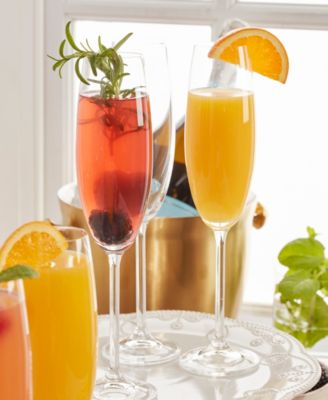 Tuscany Champagne Flutes 6 Piece Value Set