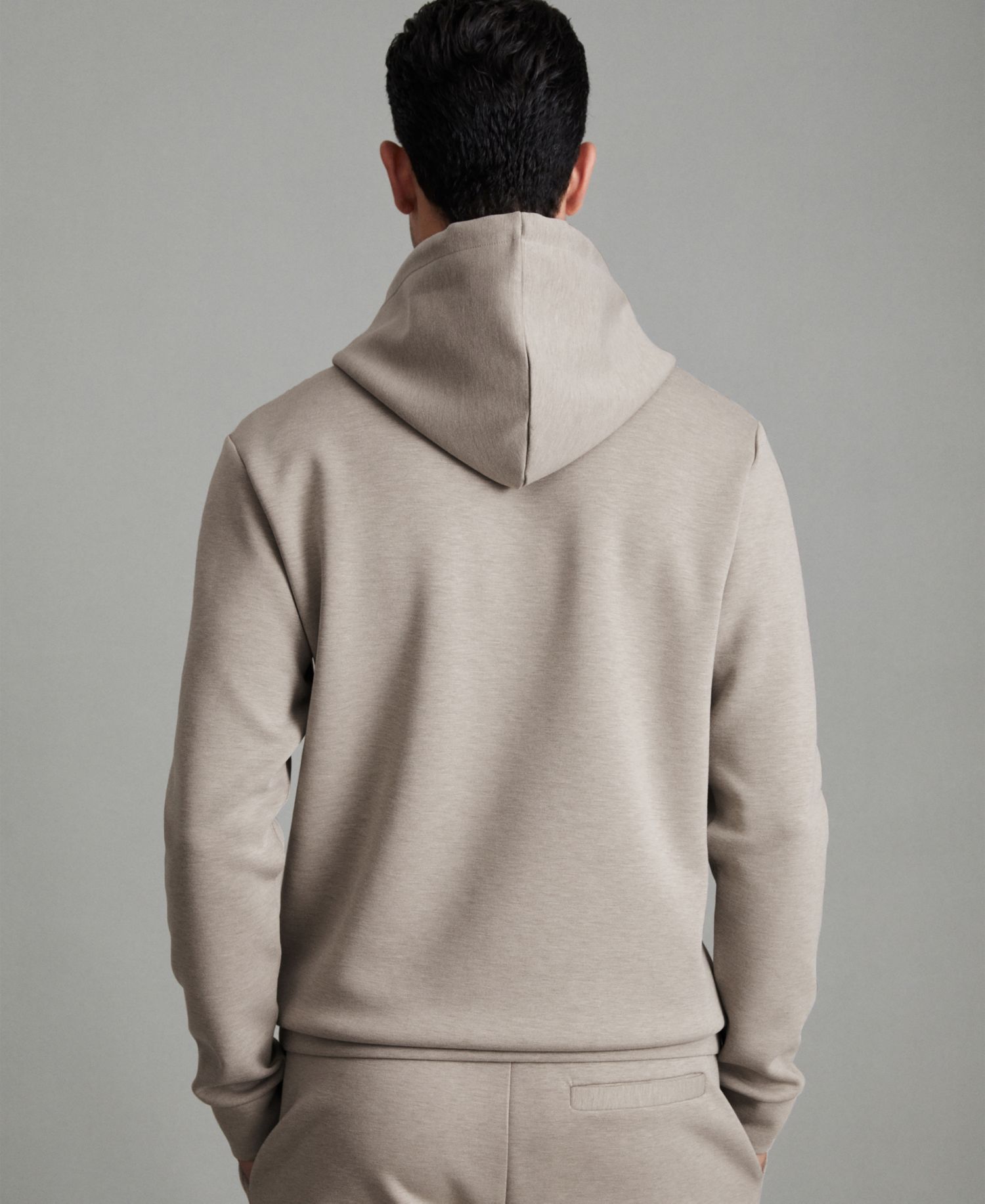 Men's Fabien Interlock Jersey Drawstring Hoodie