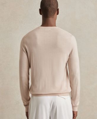 Men's Merino Wool Crew Neck Sweater