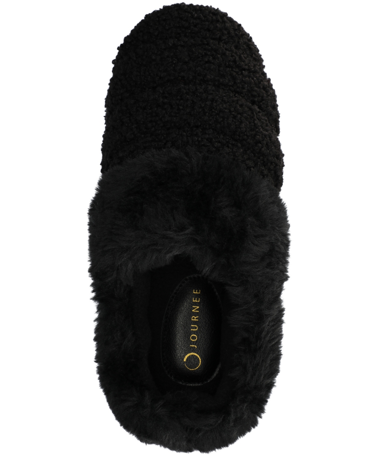 Journee Collection Women's Blair Quilted Round Toe Cushioned Clog Slippers