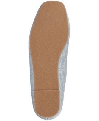 Womens Carrie Medium and Wide Width Buckle Square Toe Mary Jane Dress Flats