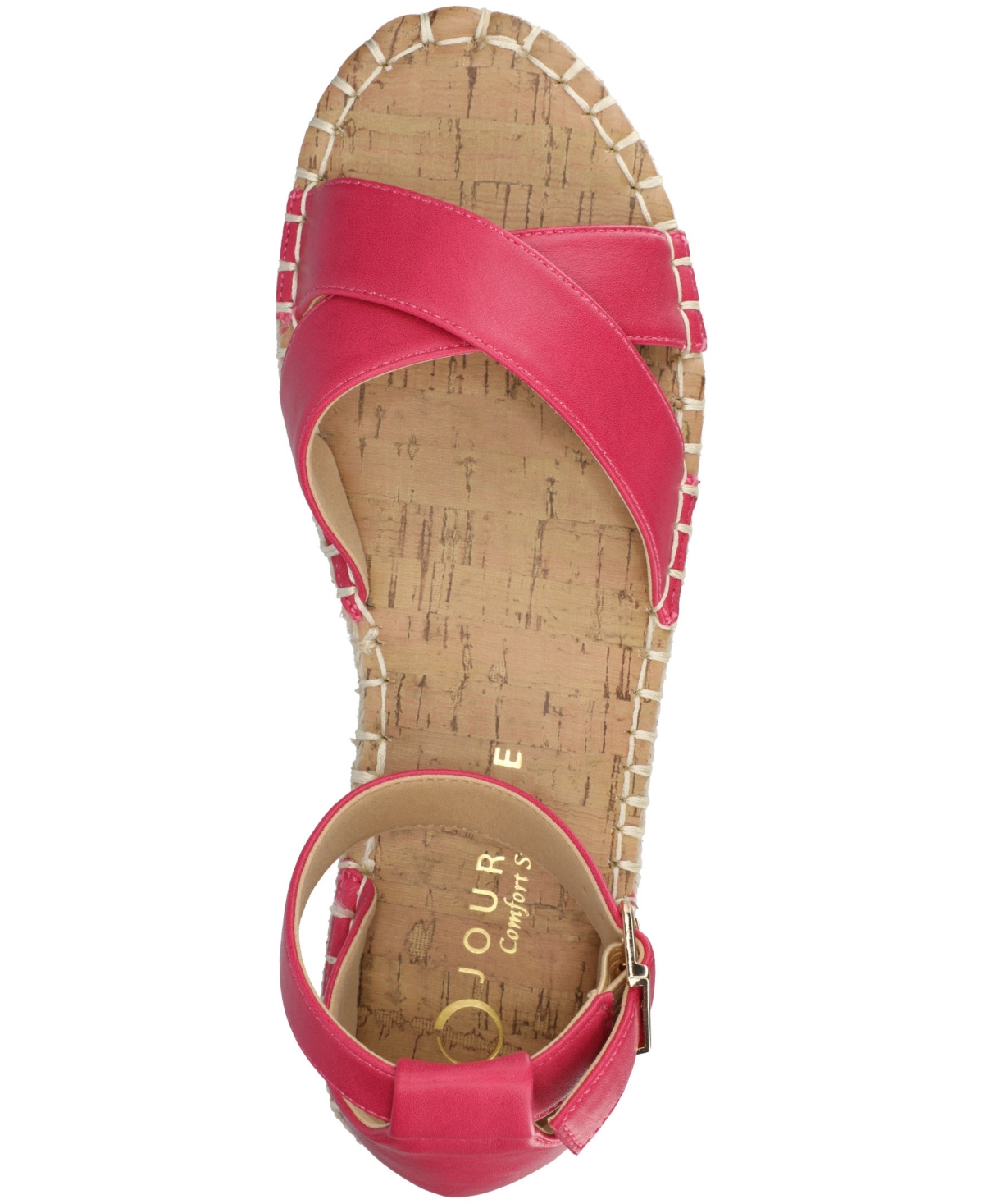Journee Collection Womens Lyddia Espadrille Flat Sandals