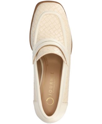 Women's Malleah Loafer Stacked Heel Pumps