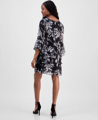 Petite Chiffon Sheath Dress