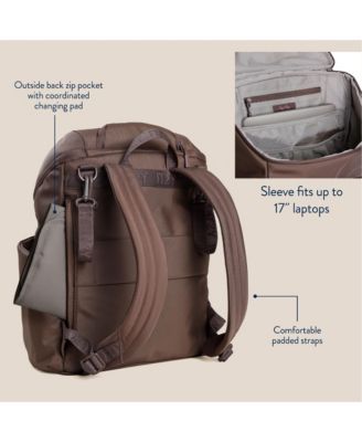 Baby BELONG TOP OPEN BACKPACK WOVEN CHOCOLATE