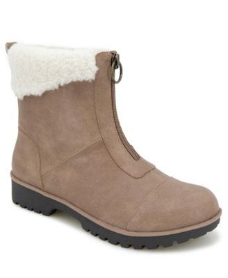 Women's Brynn Water Resistant Zip-Front Cozy Booties