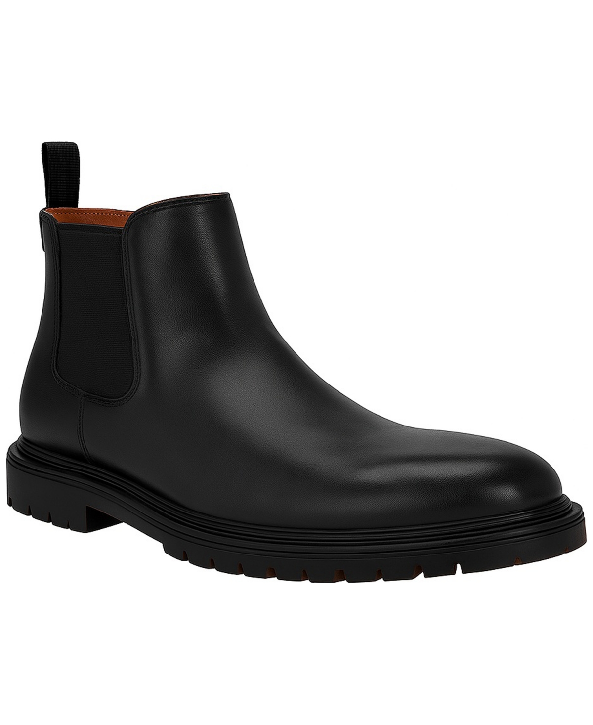 Tommy Hilfiger Men's Gainsly Casual Chelsea Boots In Black