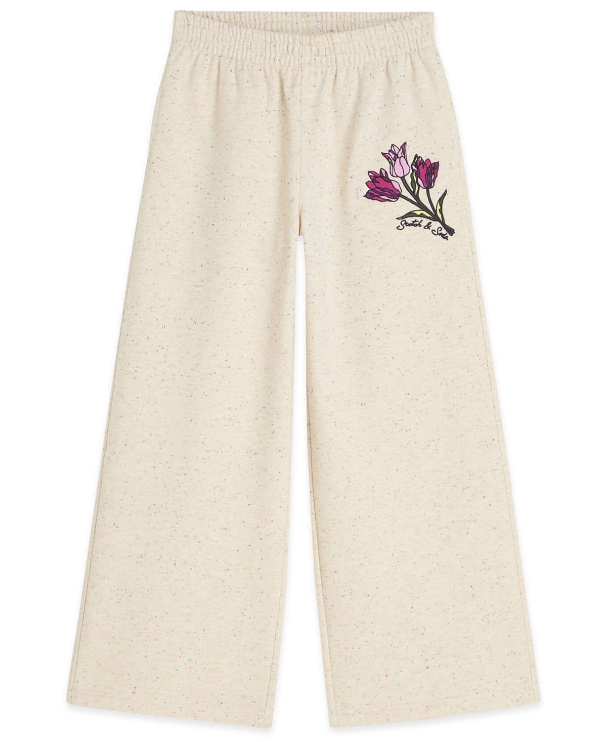 Scotch & Soda Girls 7-16 Fleece Wide-Leg Pants