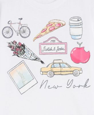 Girls' 4-6X New York Graphic Short-Sleeve T-Shirt
