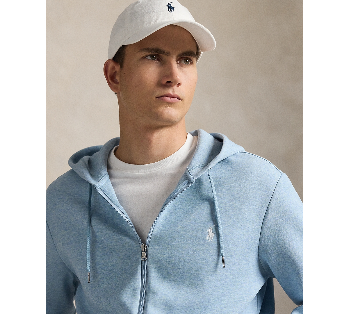 Polo Ralph Lauren Men's Double-Knit Full-Zip Hoodie