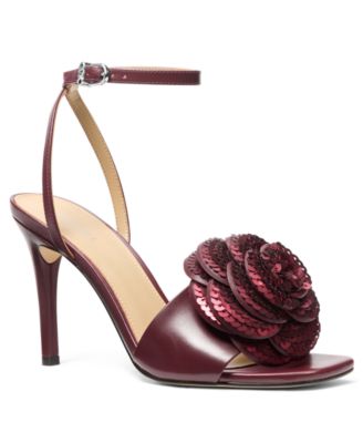 Michael Kors Women's Elodie Square Toe Sandals