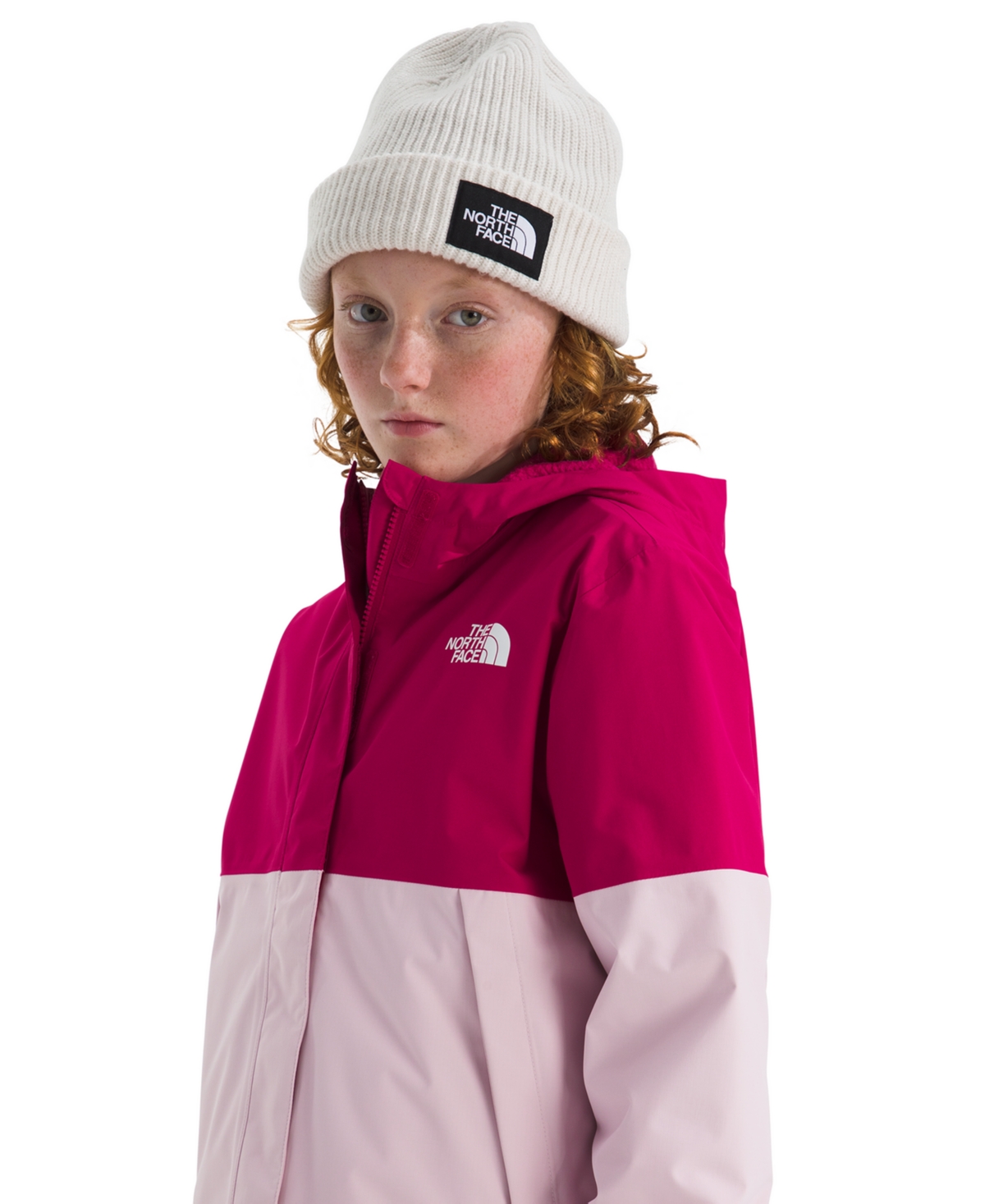 The North Face Girls 6-16 Warm Antora Breathable Rain Jacket