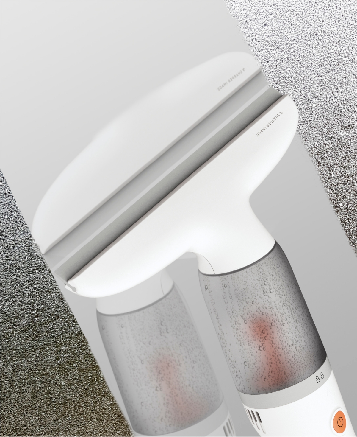 Sharper Image Cordless Window Vacuum Power Washer In White