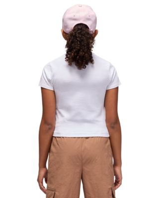 Girls' 7-16 Heart-Shaped Graphic Crewneck T-Shirt