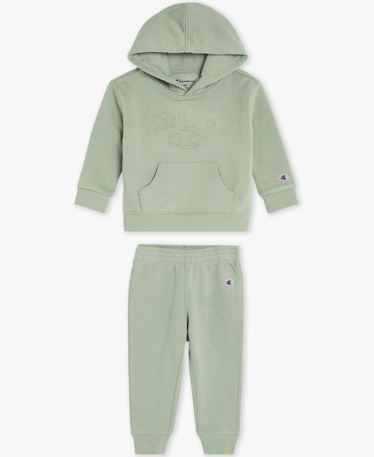 Champion Baby Boys Hoodie and Joggers, 2-Piece Set
