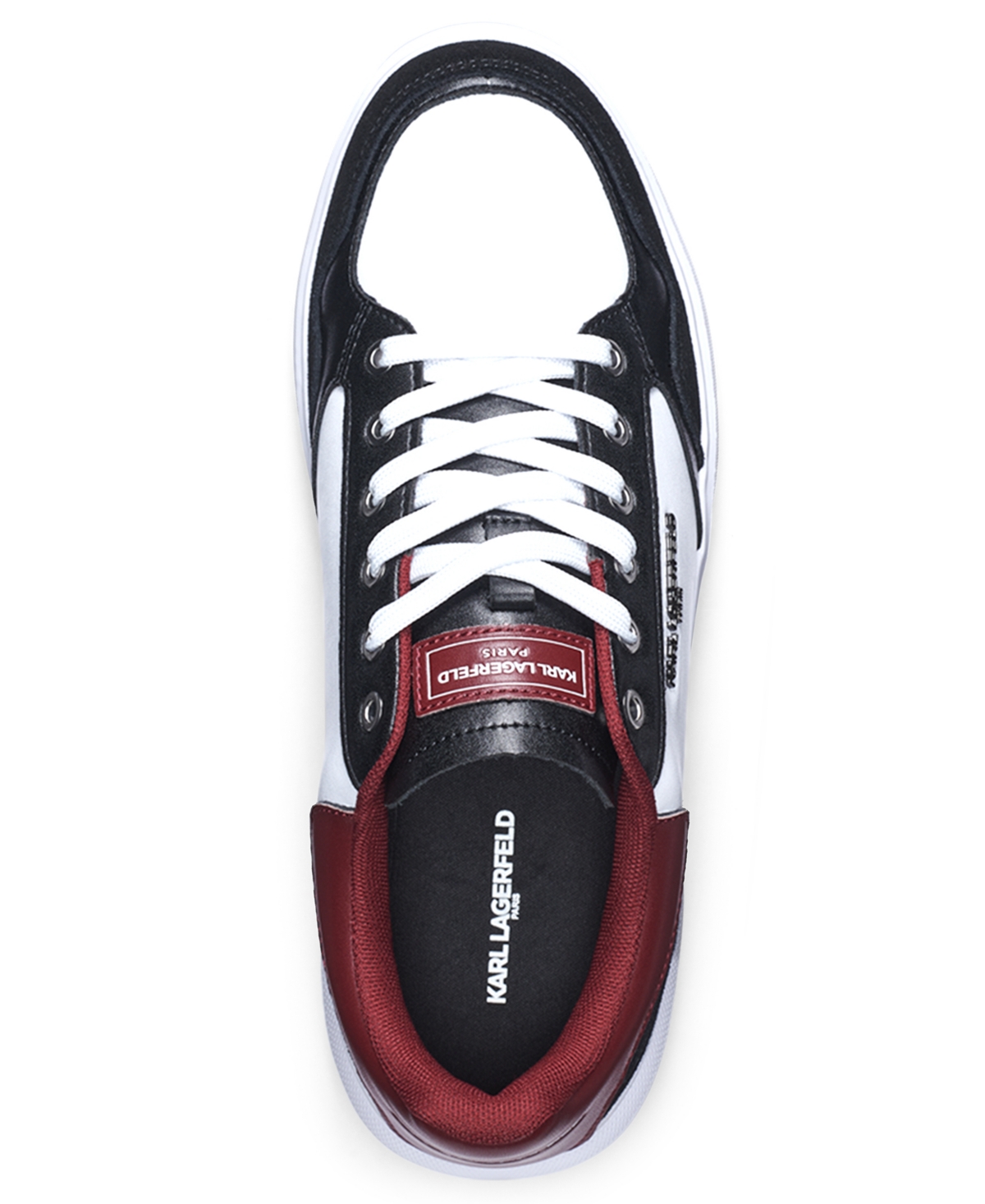 Karl Lagerfeld Men's Multi-color Side Logo Bit Sneakers In Multi