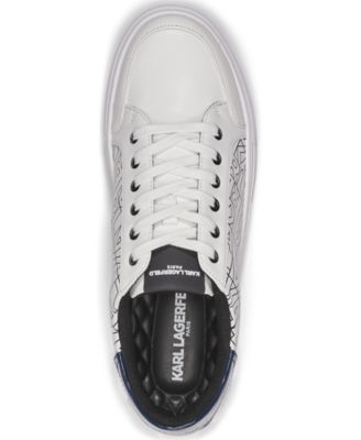Men's Leather Detailing Sneakers