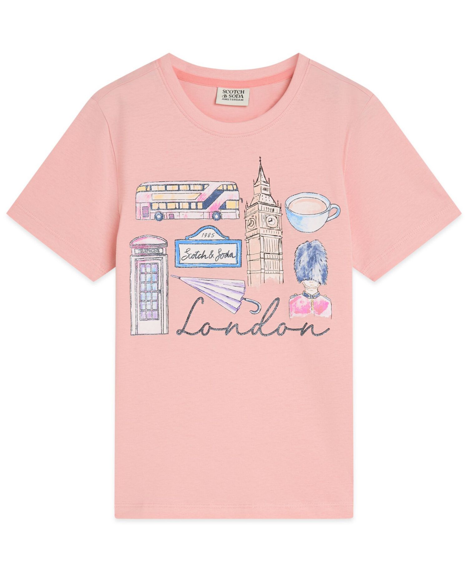 Girls' 4-6X London Graphic T-Shirt