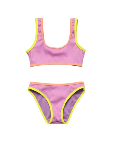 Купальники Snapper Rock Big Girls Vacay Pop Recycled Crop Bikini