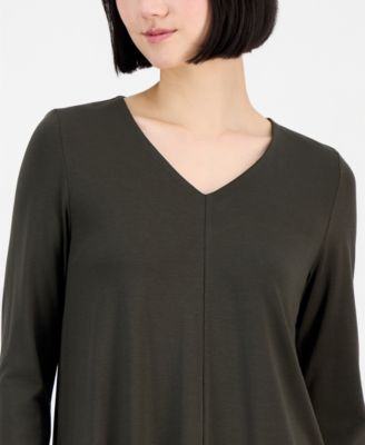 Women's V-Neck Tunic Top