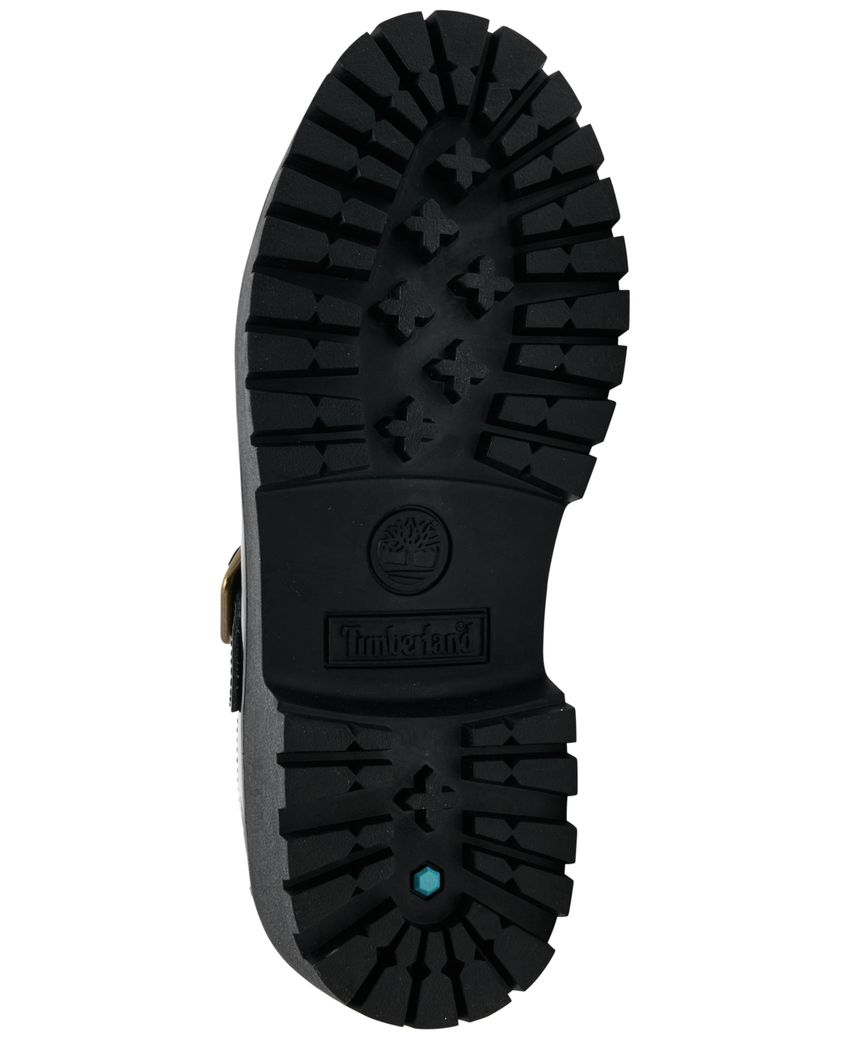 Timberland Women's Patent Leather Stone Street Platform Buckle Casual Shoes from Finish Line