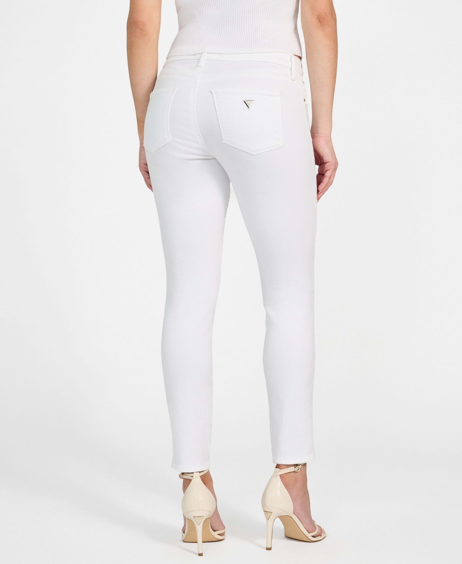 Женские сексуальные облегающие джинсы средней посадки Curve Skinny