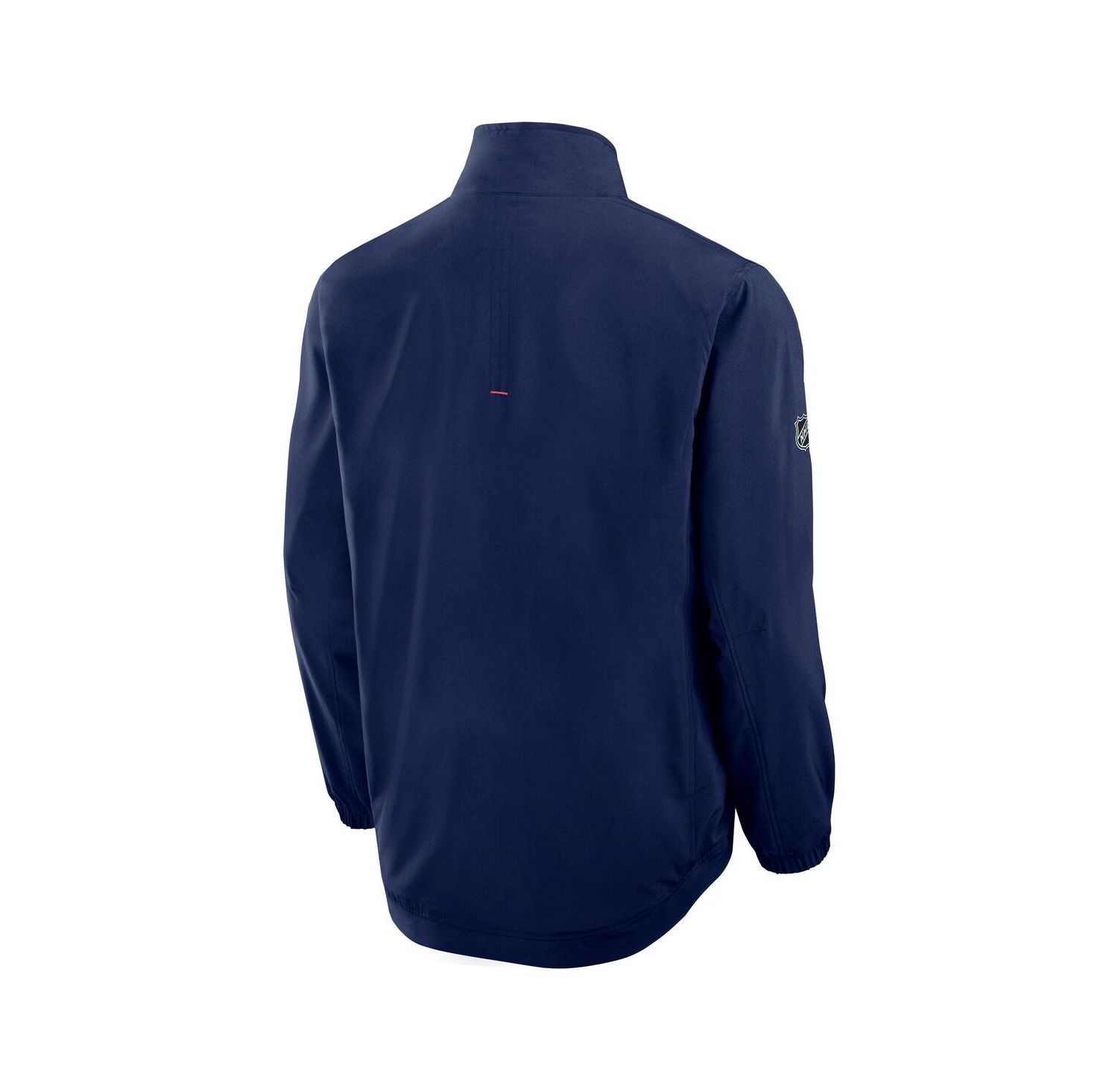 Men's Navy New York Rangers Authentic Pro Rink Full-Zip Coaches Jacket