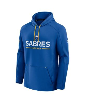 Men's Royal Buffalo Sabres Authentic Pro Rink Hoodie