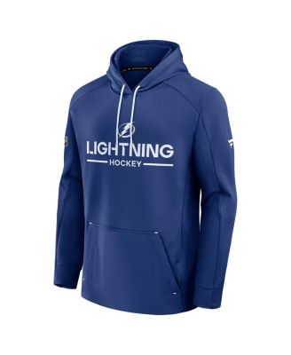 Men's Blue Tampa Bay Lightning Authentic Pro Rink Hoodie