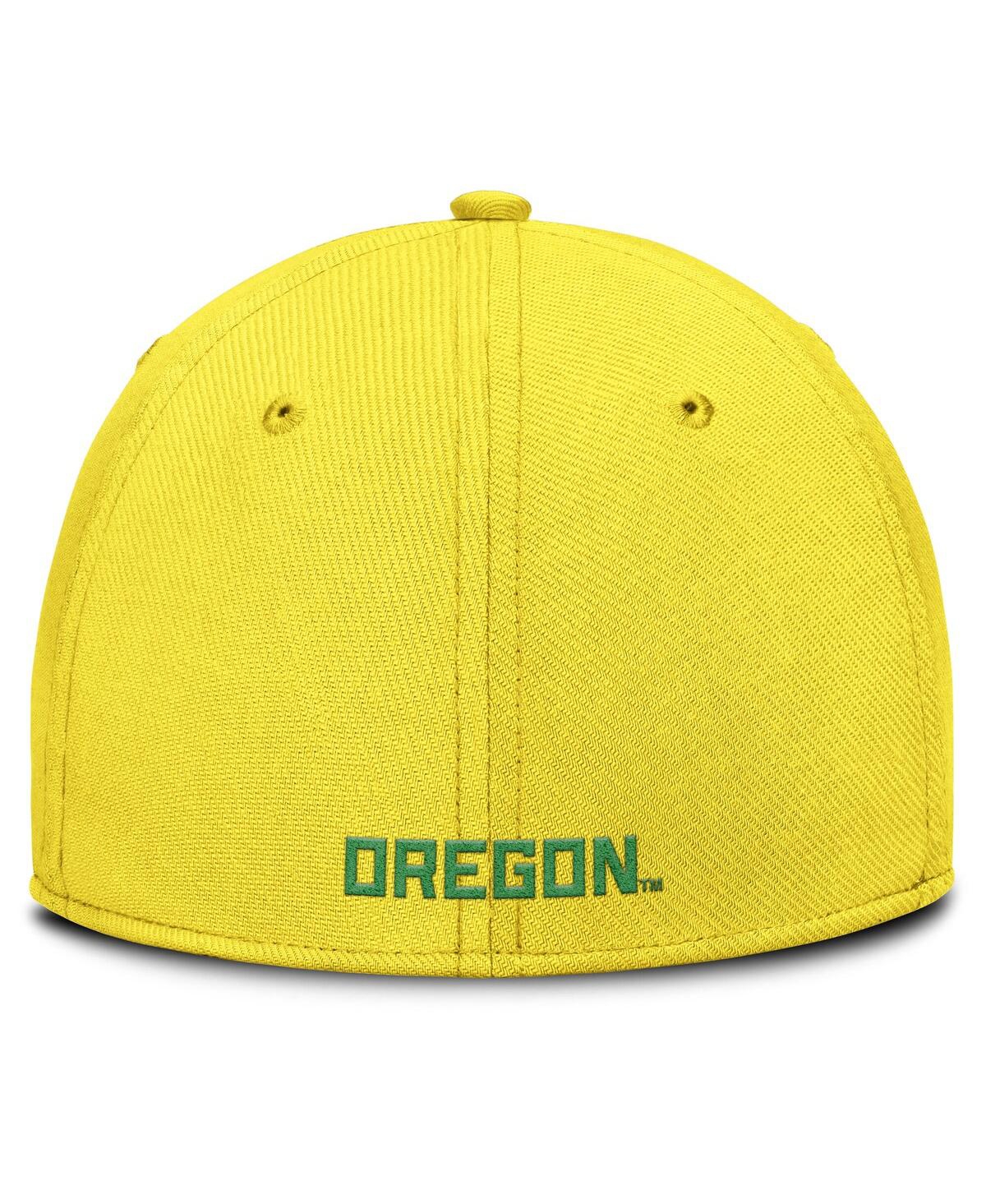 Nike Men's Yellow Oregon Ducks Rise Academic Dri-fit Flex Hat