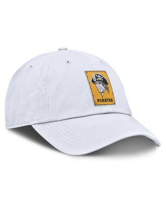 Men's White Pittsburgh Pirates Cooperstown Collection Club Adjustable Hat