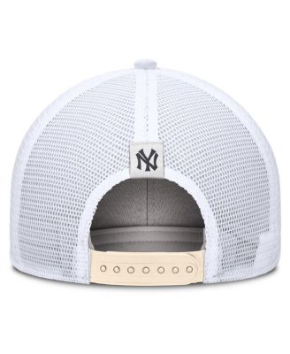 Men's Natural New York Yankees Cooperstown Collection Dri-FIT Rise Trucker Adjustable Hat