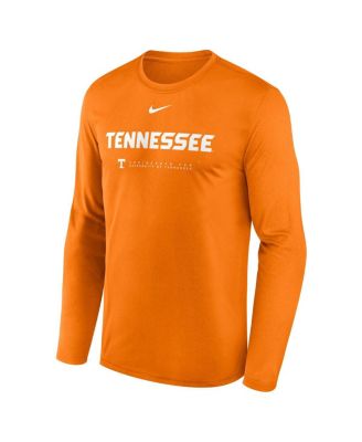 Men's Tennessee Orange Tennessee Volunteers 2025 Courtside Basketball Shootaround Legend Dri-FIT Long Sleeve T-Shirt