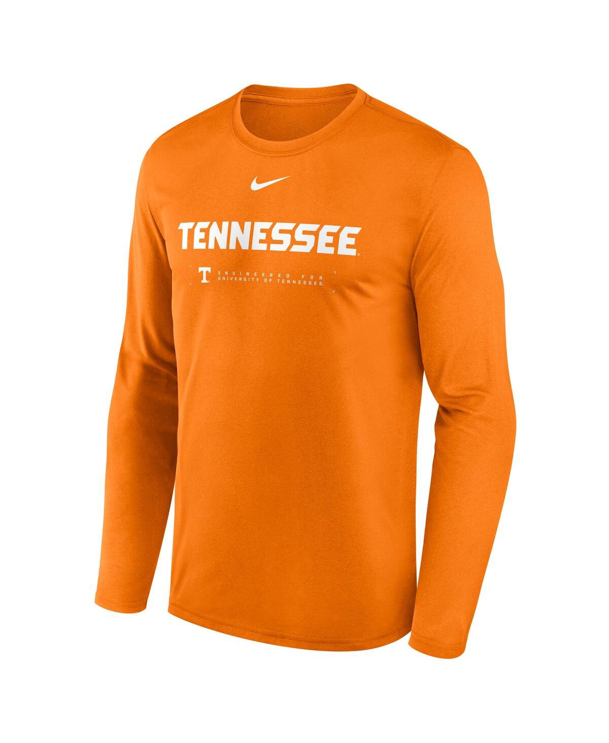 Nike Men's Tennessee Volunteers 2025 Courtside Basketball Shootaround Legend Dri-fit Long Sleeve T-Shirt