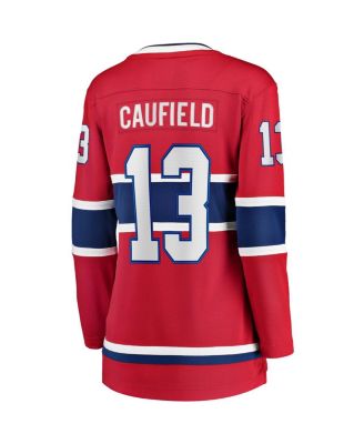 Women's Cole Caufield Red Montreal Canadiens Home Premier Breakaway Player Jersey Breakaway Jersey