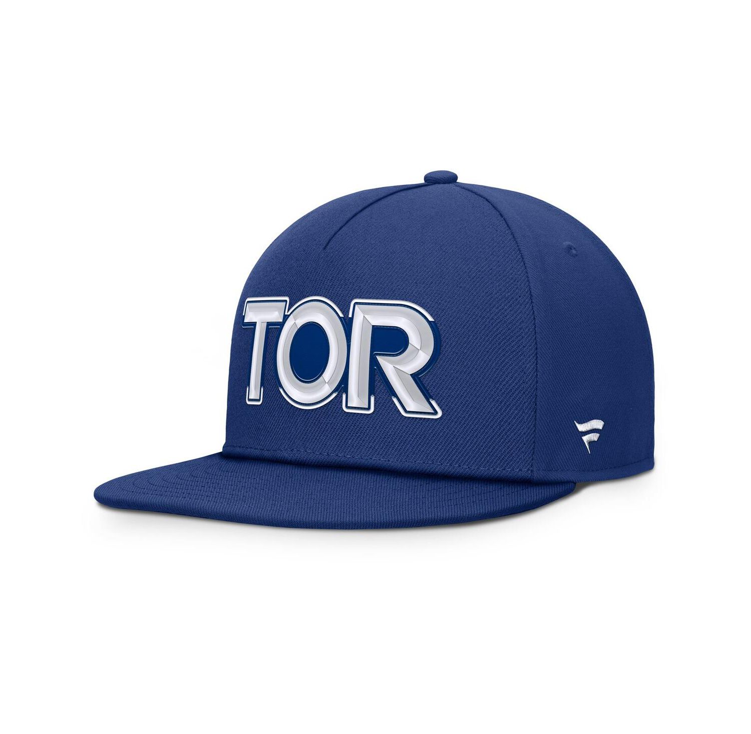 Men's Blue Toronto Maple Leaf's Authentic Pro Rink Team Code Snapback Hat