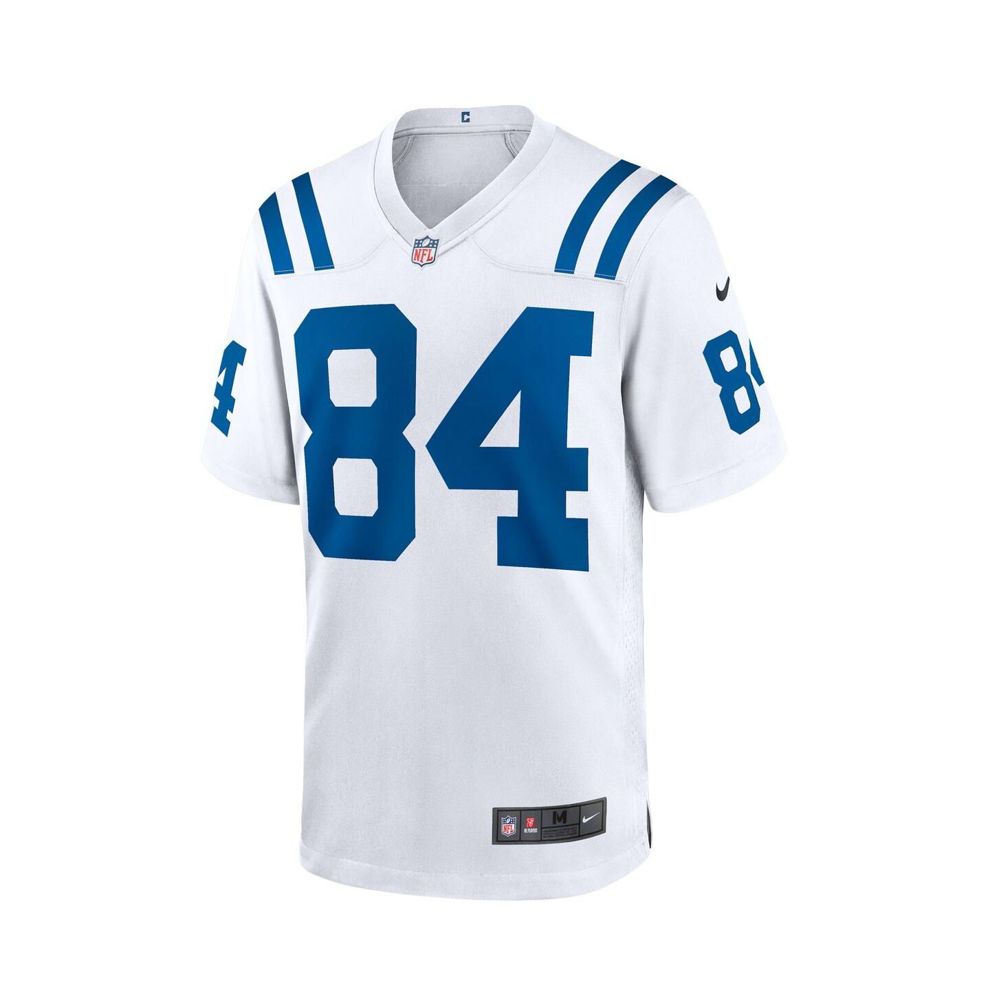 Мужской топ Nike Tyler Warren White Indianapolis Colts Game Jersey — фото 2