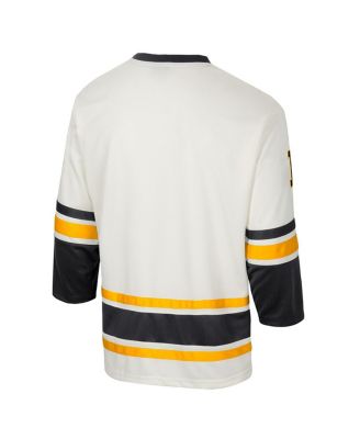 Men's Cream Iowa Hawkeyes Puck Proud Fashion Hockey Jersey