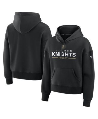 Fanatics - Women's Black Vegas Golden Knights Authentic Pro Primary Pullover Hoodie