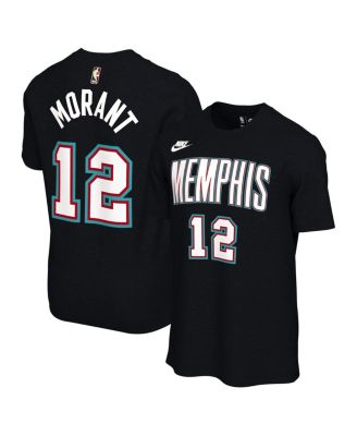 Nike - Men's and Women's Ja Morant Black Memphis Grizzlies Name Number T-Shirt