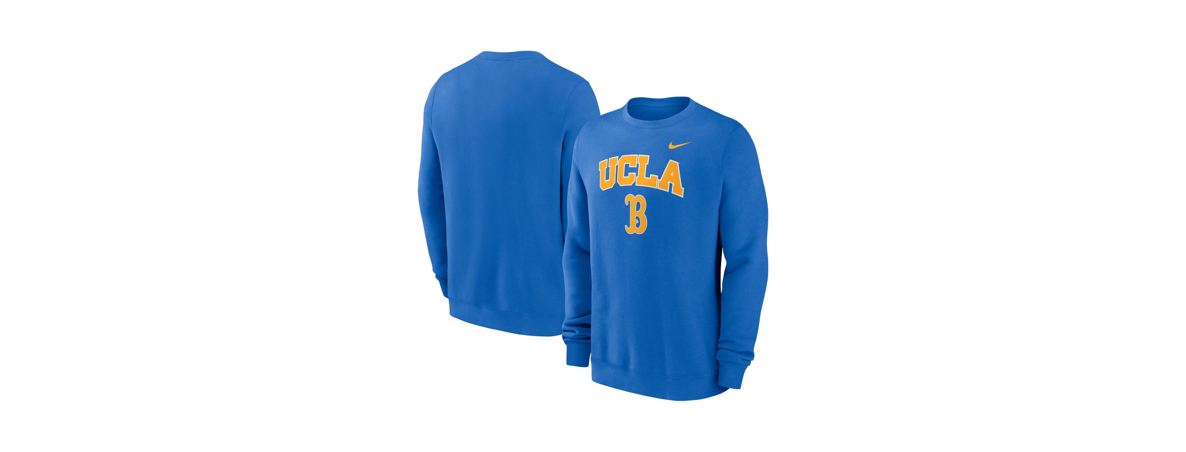 Nike Men's Blue Ucla Bruins Arch Pullover Sweatshirt